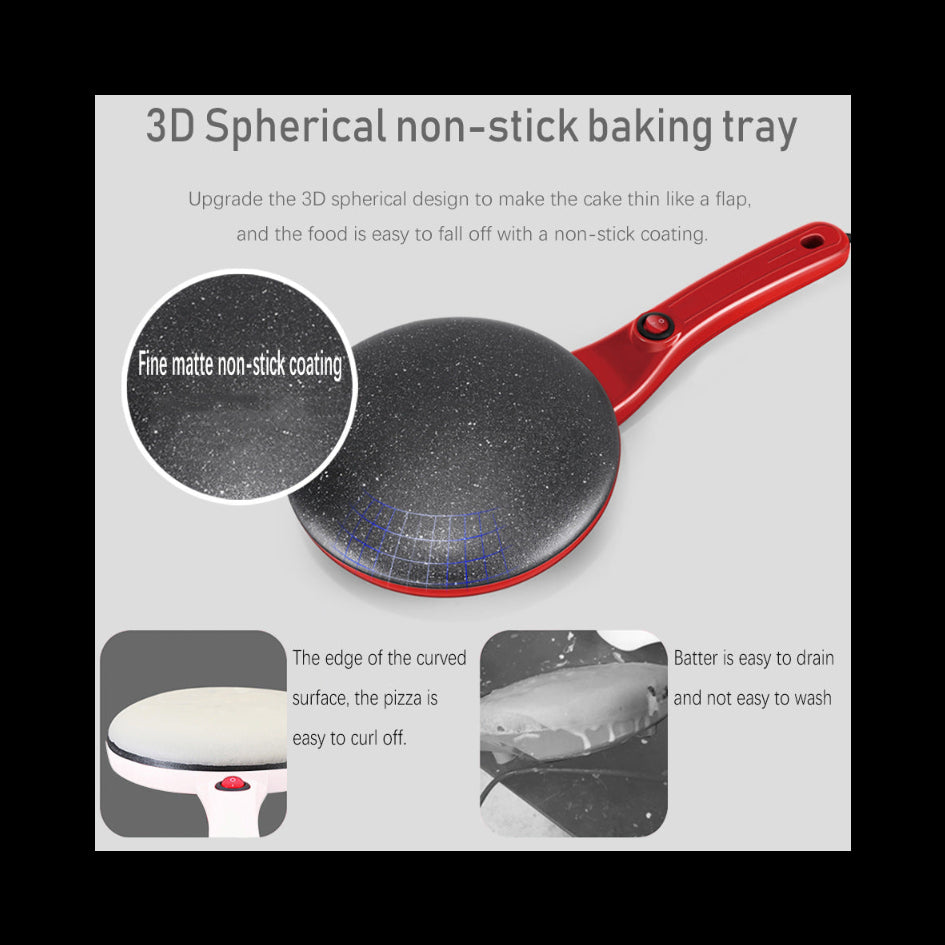 Pancake & Crepe Non-Stick Maker Machine