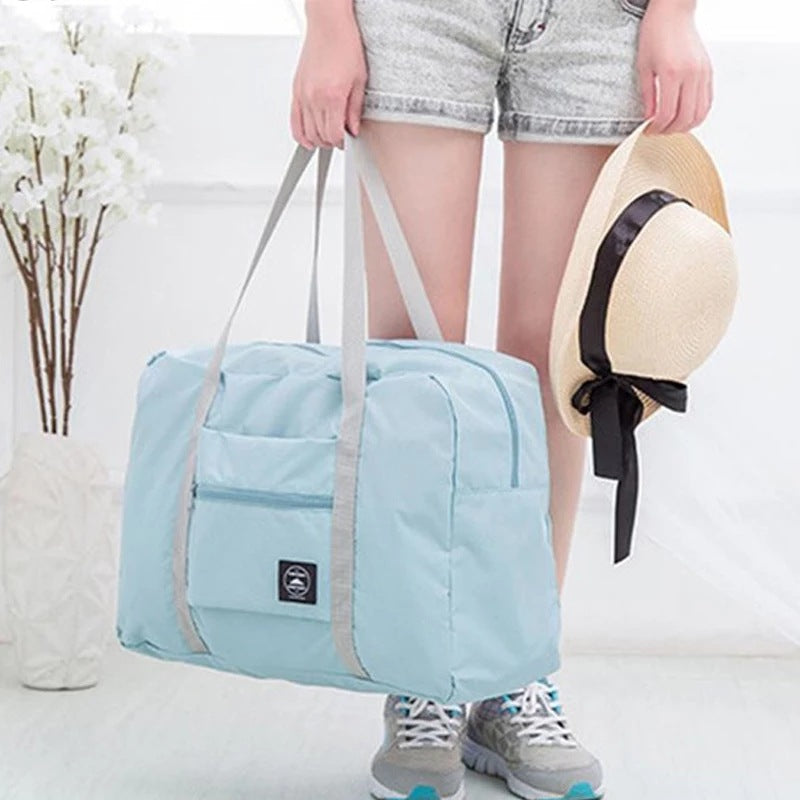 Foldable Travel Duffel Bag – Lightweight Carry-On Weekender for Men & Women