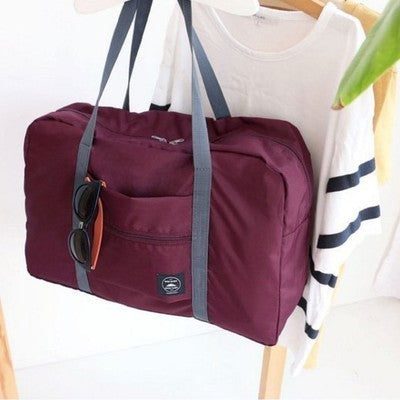 Foldable Travel Duffel Bag – Lightweight Carry-On Weekender for Men & Women
