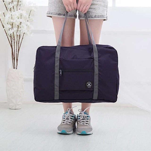 Foldable Travel Duffel Bag – Lightweight Carry-On Weekender for Men & Women
