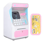 Smart ATM Piggy Bank: Face Recognition, Password Safe & Auto Bill Scroller Toy