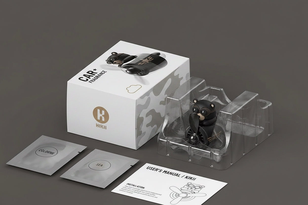 Hako Bear Pilot Car Air Freshener