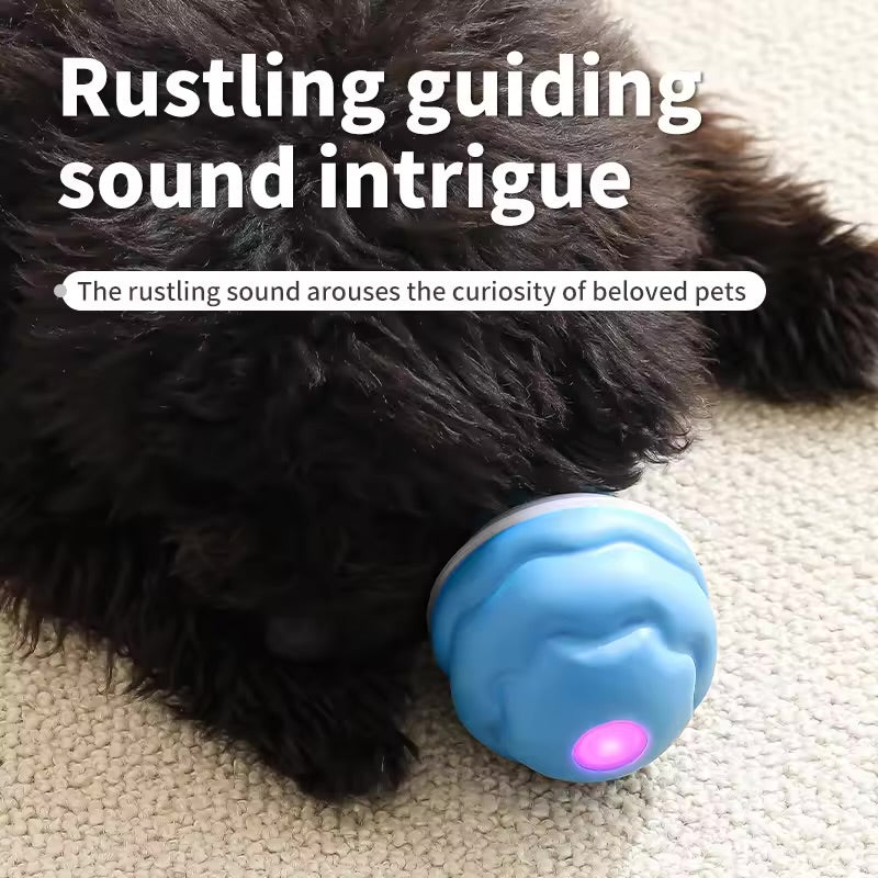 Interactive Electric Dog Ball – Rechargeable, Bite-Resistant Rolling Toy for Dogs