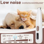 Rechargeable Waterproof Dog & Cat Foot Hair Trimmer with LED Light