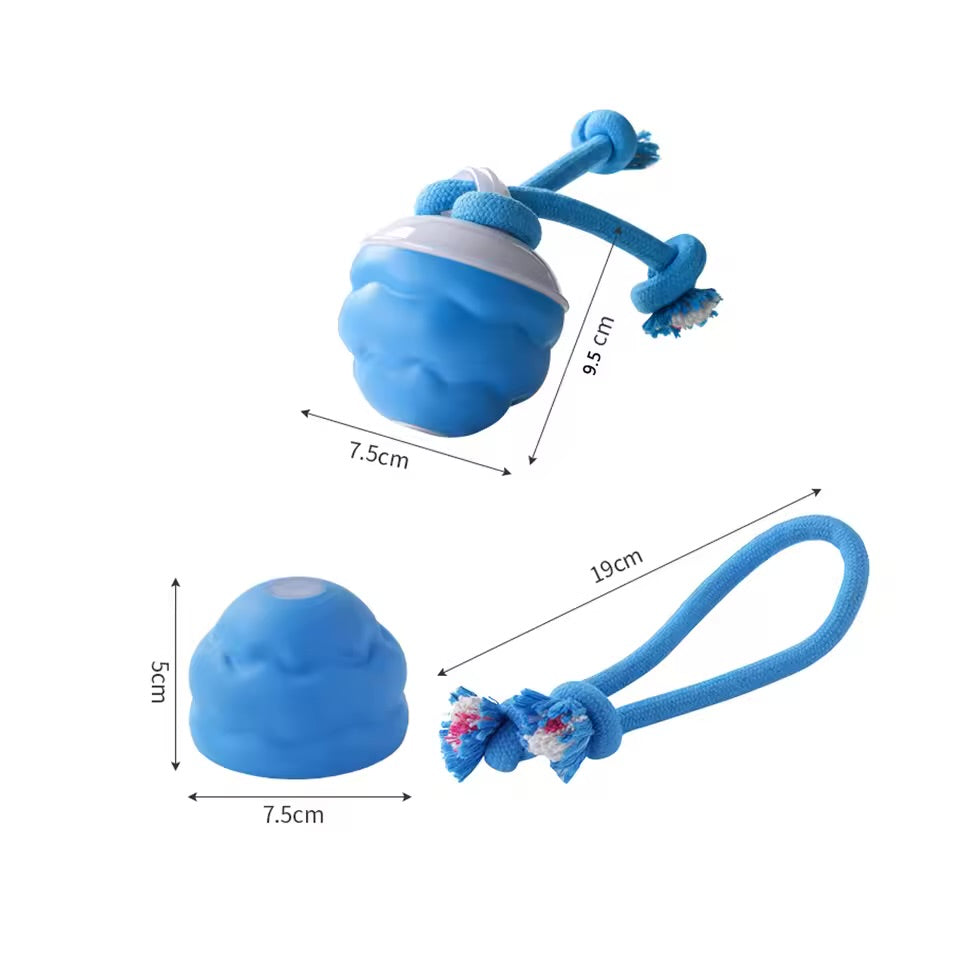 Interactive Electric Dog Ball – Rechargeable, Bite-Resistant Rolling Toy for Dogs