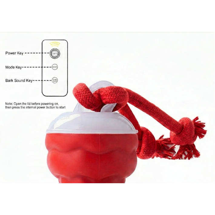 Interactive Electric Dog Ball – Rechargeable, Bite-Resistant Rolling Toy for Dogs