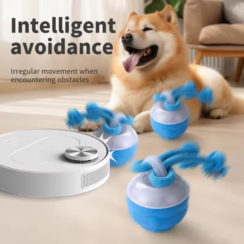 Interactive Electric Dog Ball – Rechargeable, Bite-Resistant Rolling Toy for Dogs