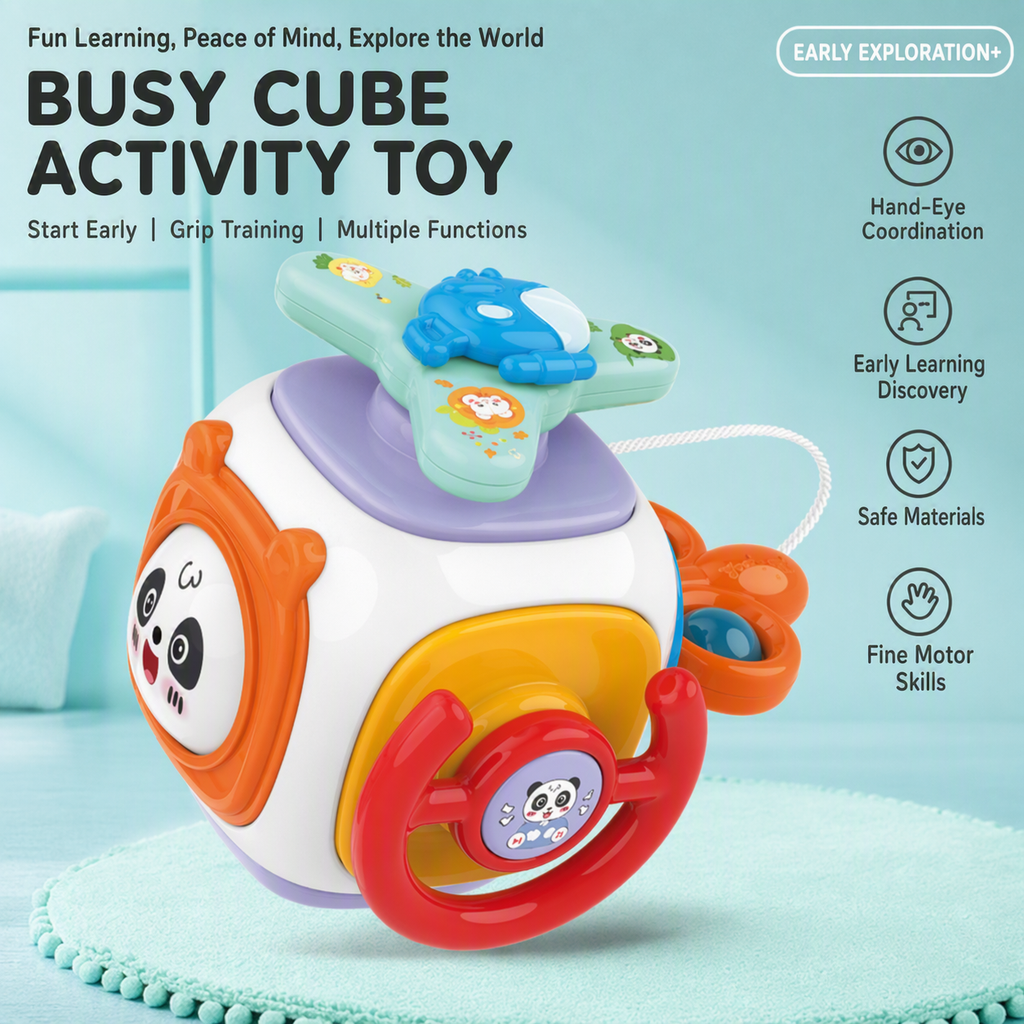 Baby Sensory Busy Ball – Interactive Early Learning Toy for Infants & Toddlers