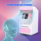 Smart ATM Piggy Bank: Face Recognition, Password Safe & Auto Bill Scroller Toy
