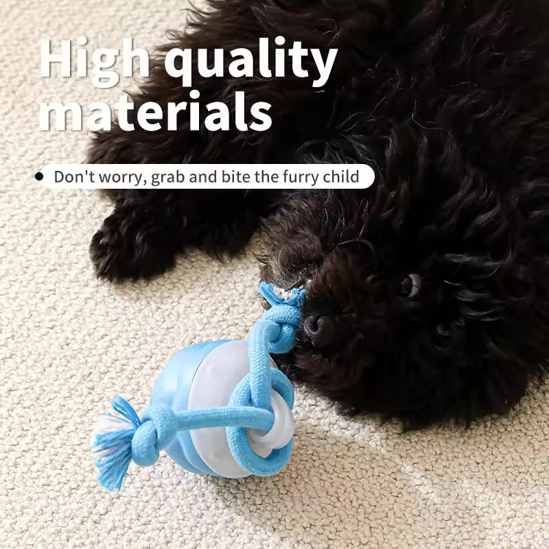 Interactive Electric Dog Ball – Rechargeable, Bite-Resistant Rolling Toy for Dogs