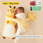 Baby Animal Soothing Pillow – Anti-Colic Gas Relief & Sleep Aid for Newborns