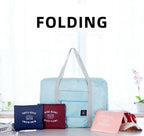 Foldable Travel Duffel Bag – Lightweight Carry-On Weekender for Men & Women