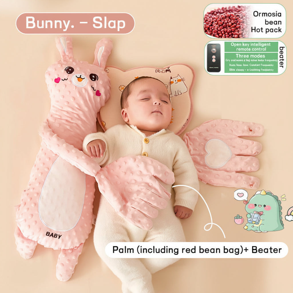 Baby Animal Soothing Pillow – Anti-Colic Gas Relief & Sleep Aid for Newborns
