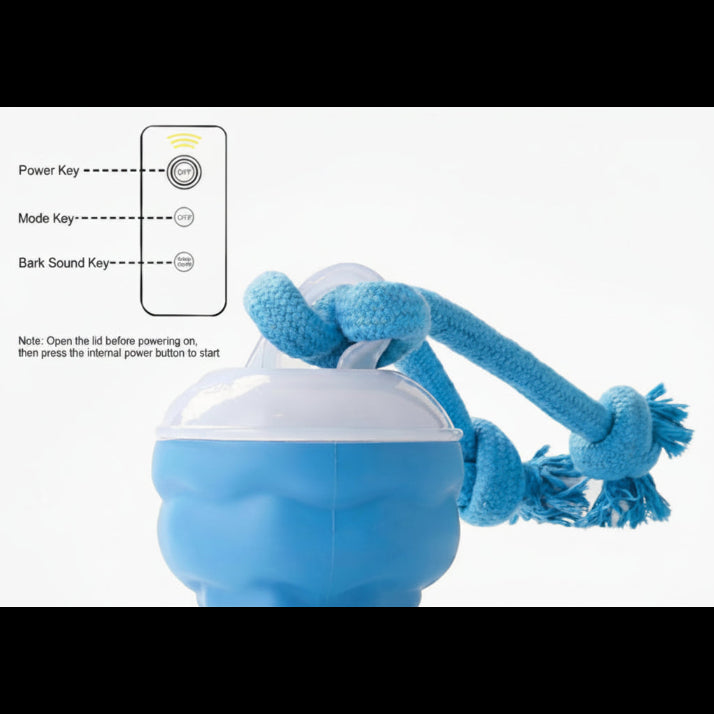 Interactive Electric Dog Ball – Rechargeable, Bite-Resistant Rolling Toy for Dogs