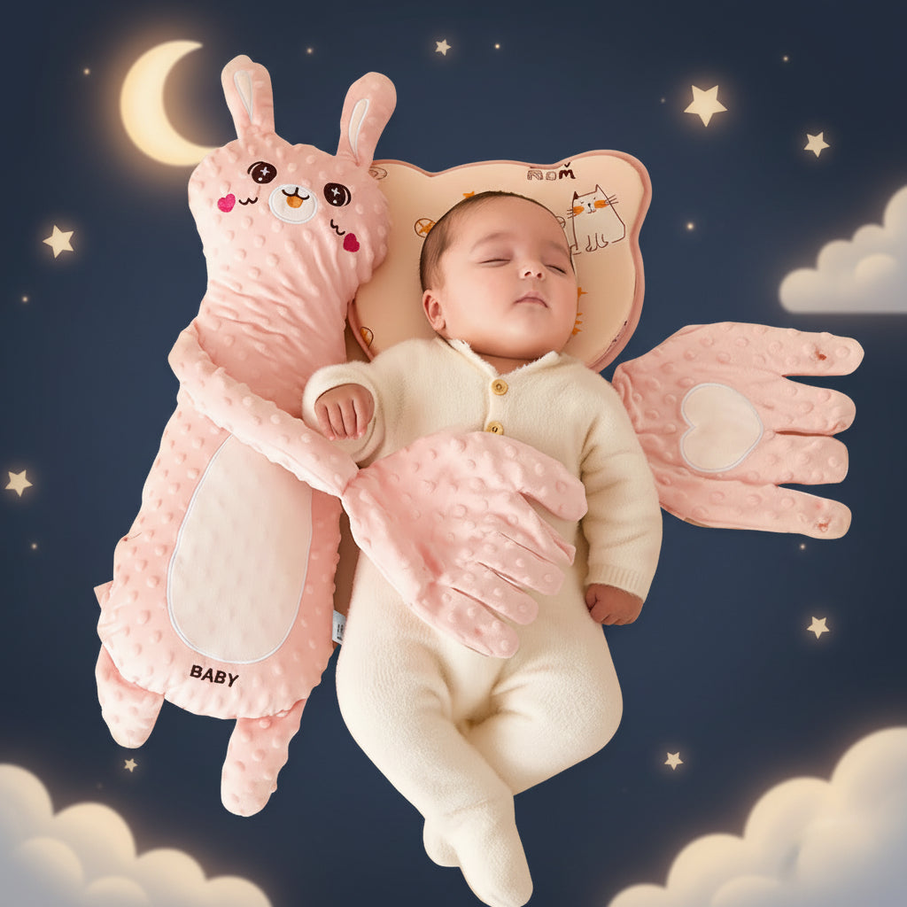Baby Animal Soothing Pillow – Anti-Colic Gas Relief & Sleep Aid for Newborns