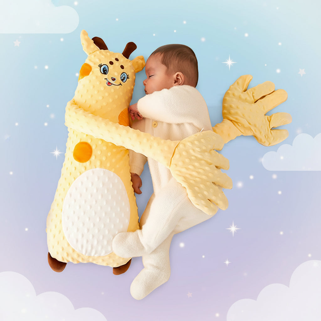Baby Animal Soothing Pillow – Anti-Colic Gas Relief & Sleep Aid for Newborns