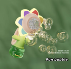 Flower Bubble Machine