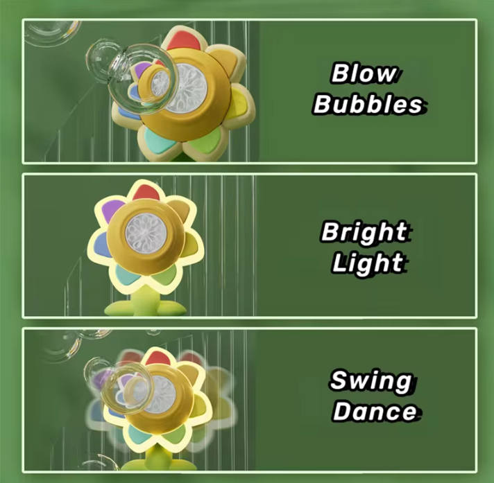 Flower Bubble Machine